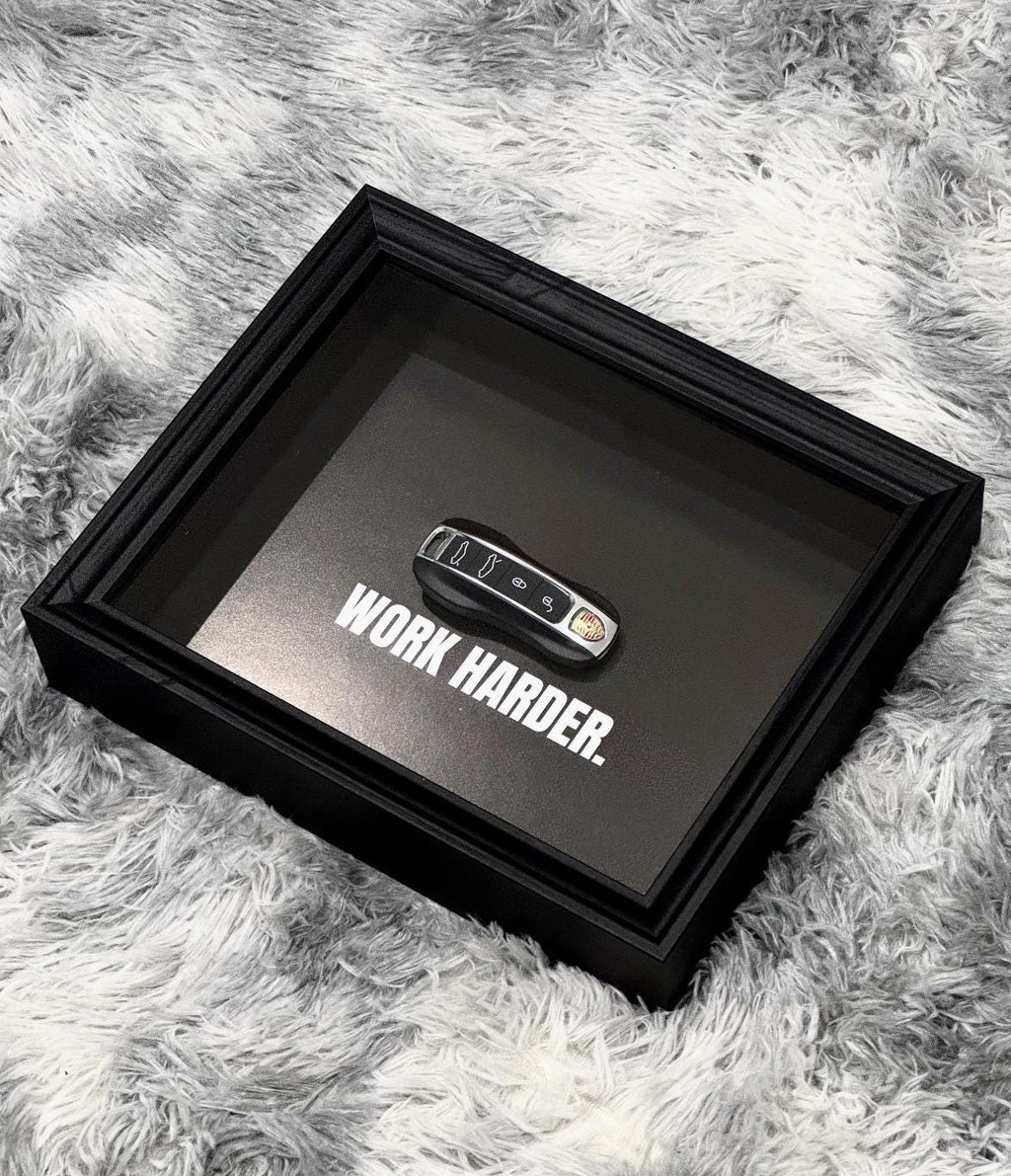 Porsche Key Frame – WORK HARDER