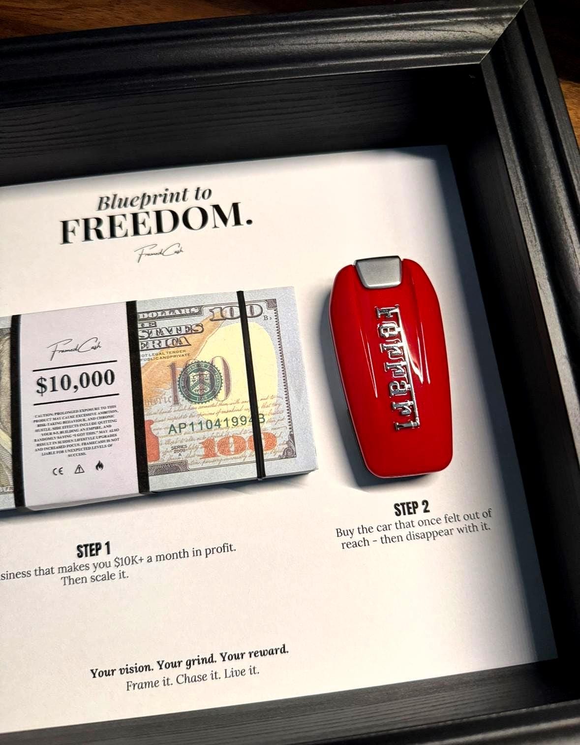 Blueprint to Freedom Frame