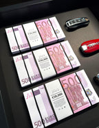 The Wealth Display – EURO & Supercar Keys