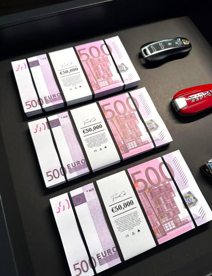 The Wealth Display – EURO & Supercar Keys