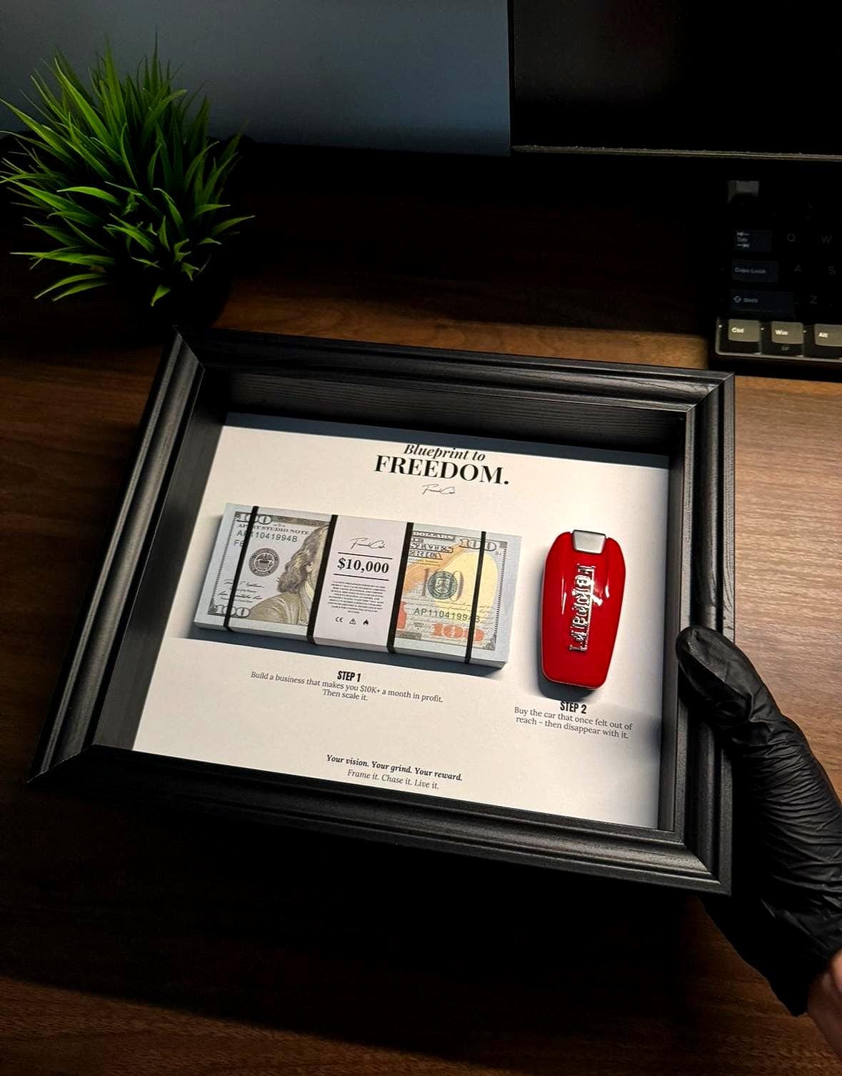 Blueprint to Freedom Frame