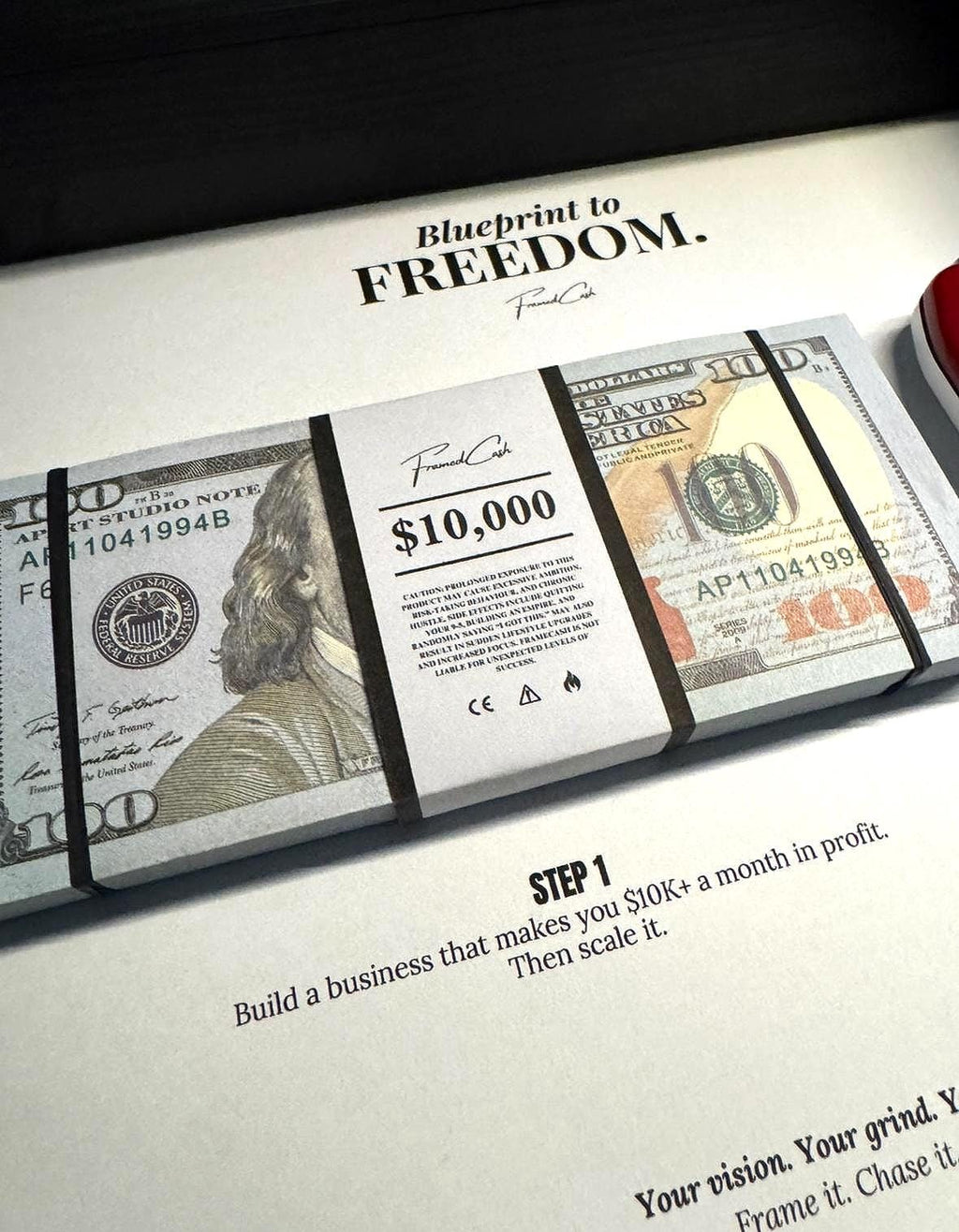 Blueprint to Freedom Frame