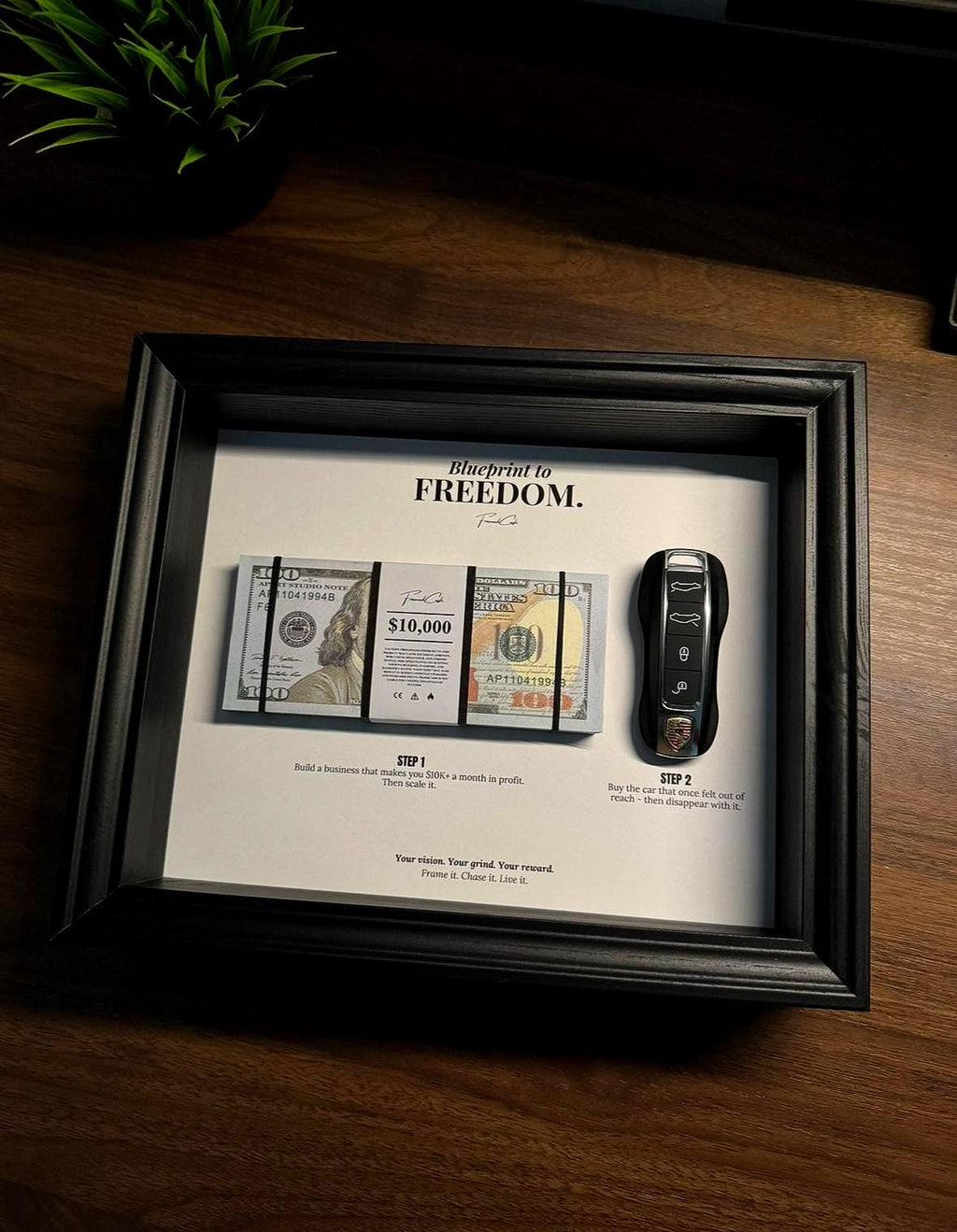 Blueprint to Freedom Frame