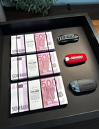 The Wealth Display – EURO & Supercar Keys