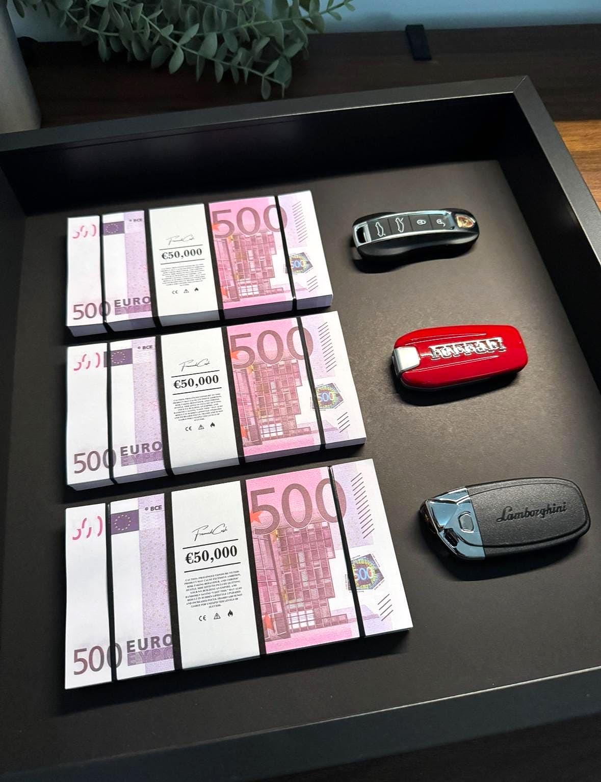 The Wealth Display – EURO & Supercar Keys