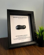 Designed for the Disciplined | Motivational Porsche Key Frame