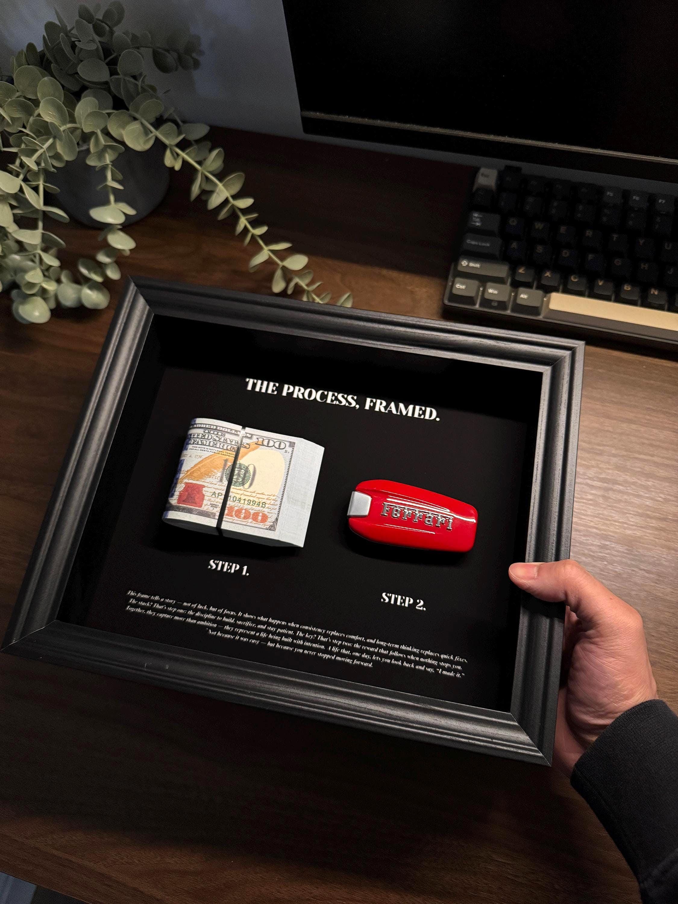 The Process, Framed -  Ferrari & USD Edition
