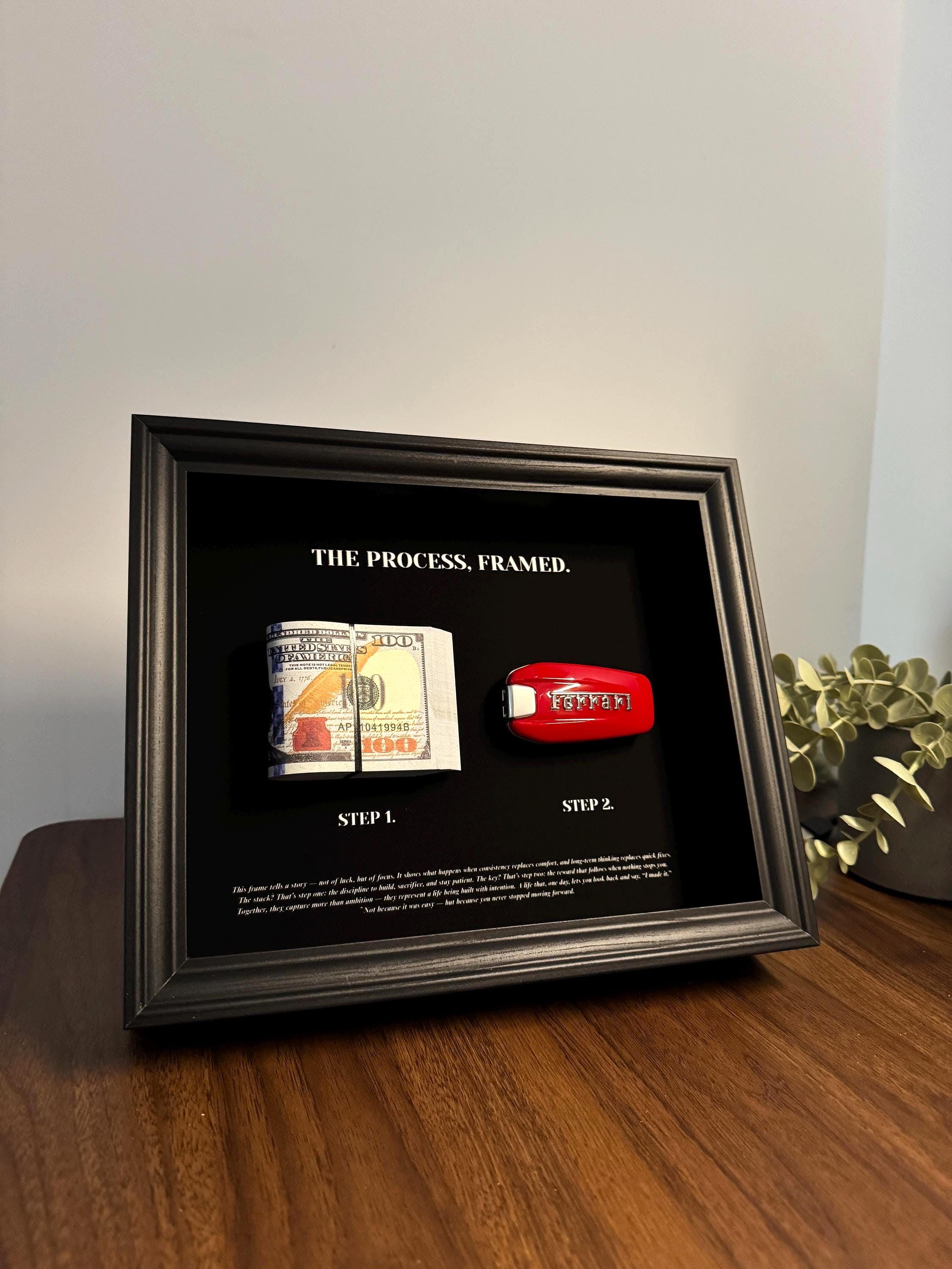 The Process, Framed -  Ferrari & USD Edition