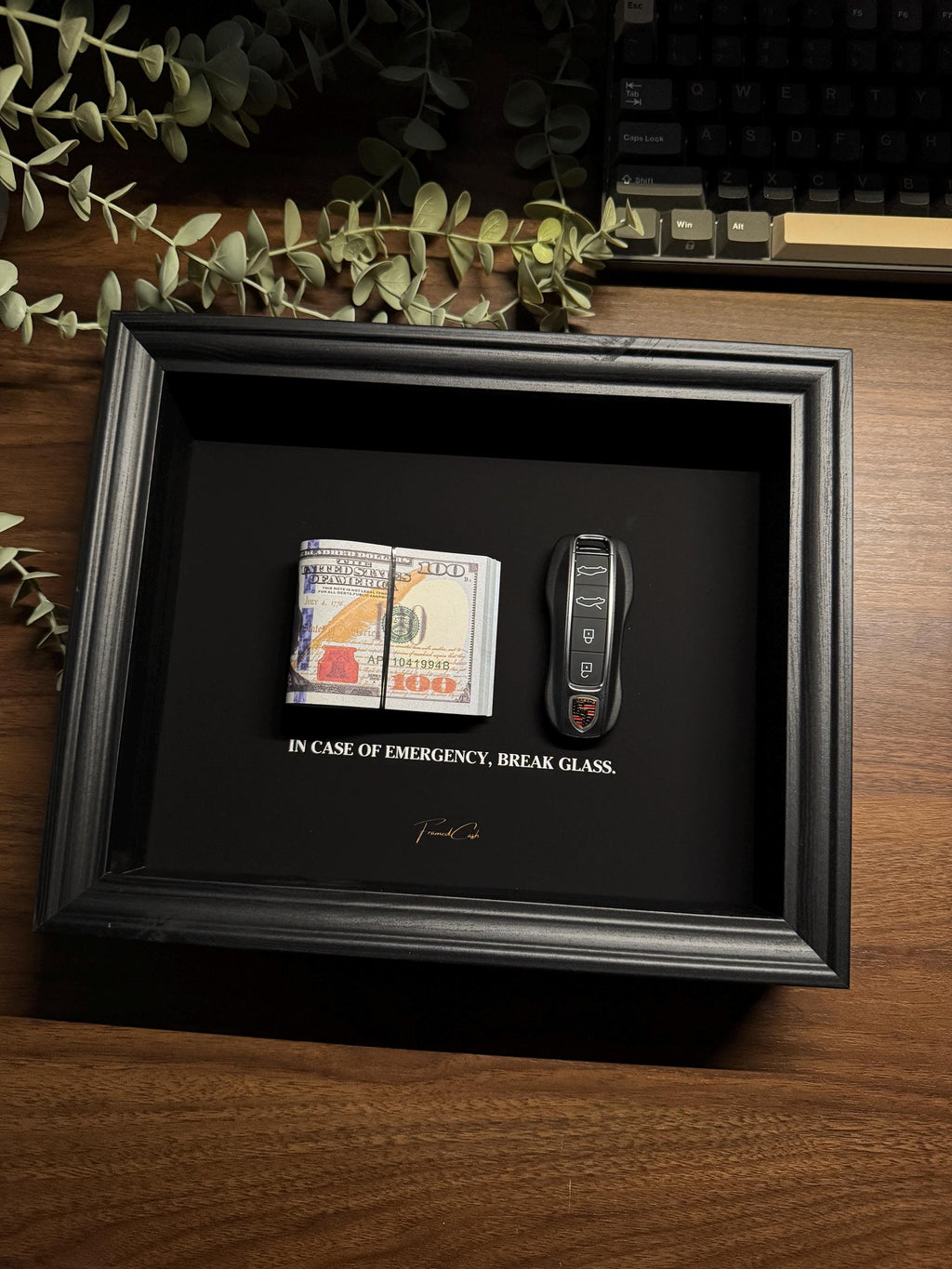 In Case of Emergency Frame -  Porsche & USD Edition