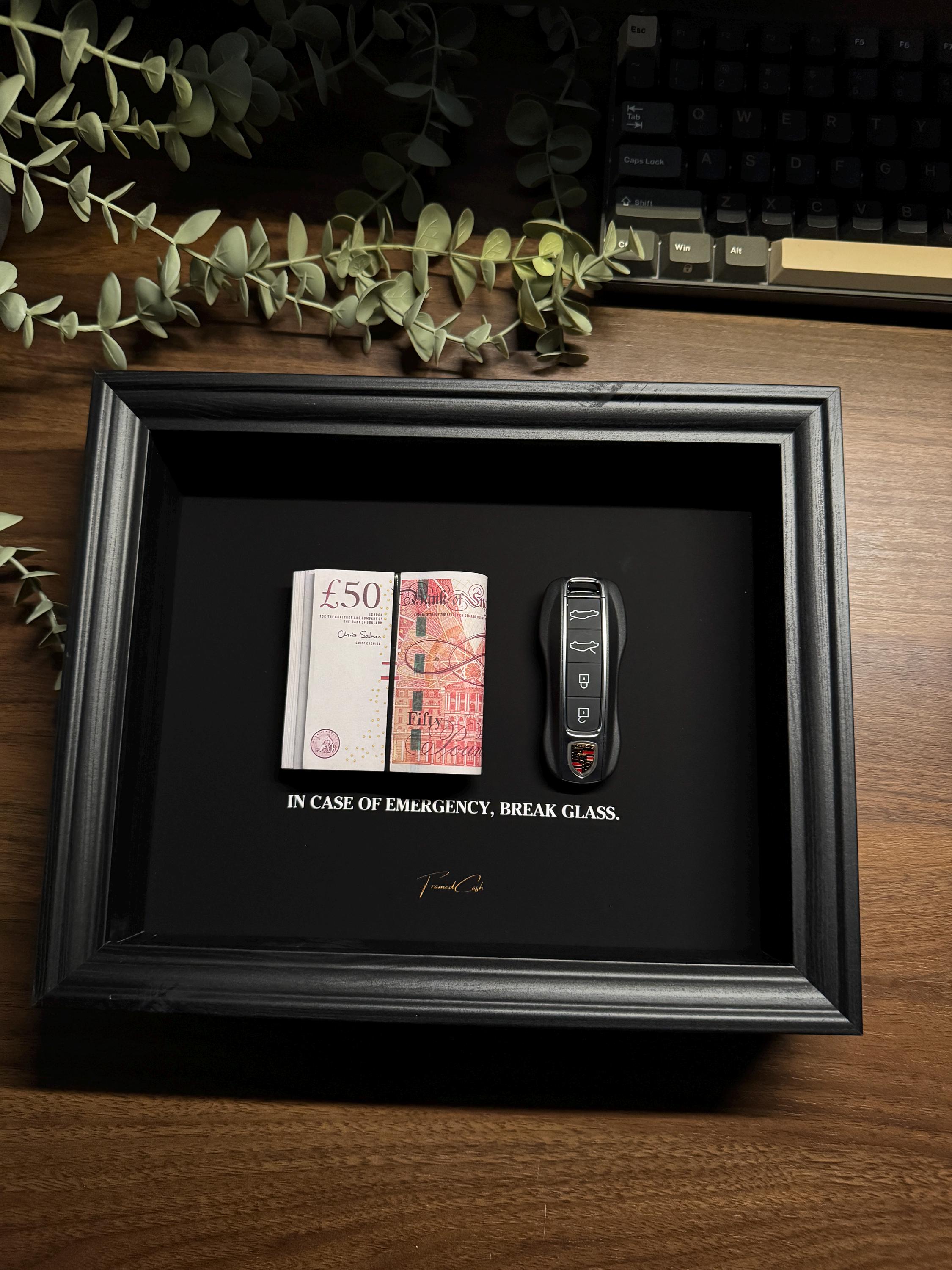 In Case of Emergency Frame -  Porsche & GBP Edition