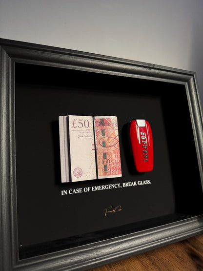 In Case of Emergency Frame - Ferrari & GBP Edition