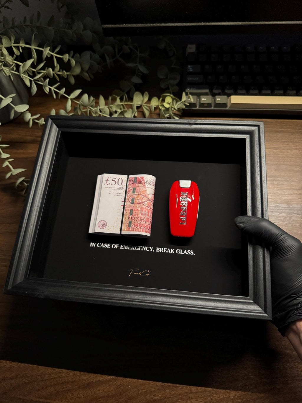 In Case of Emergency Frame - Ferrari & GBP Edition