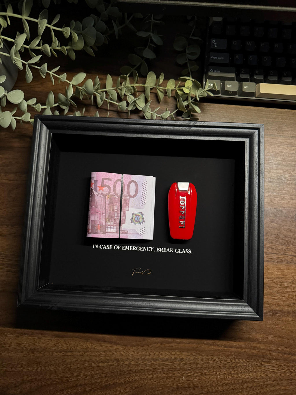 In Case of Emergency Frame - Ferrari & Euro Edition