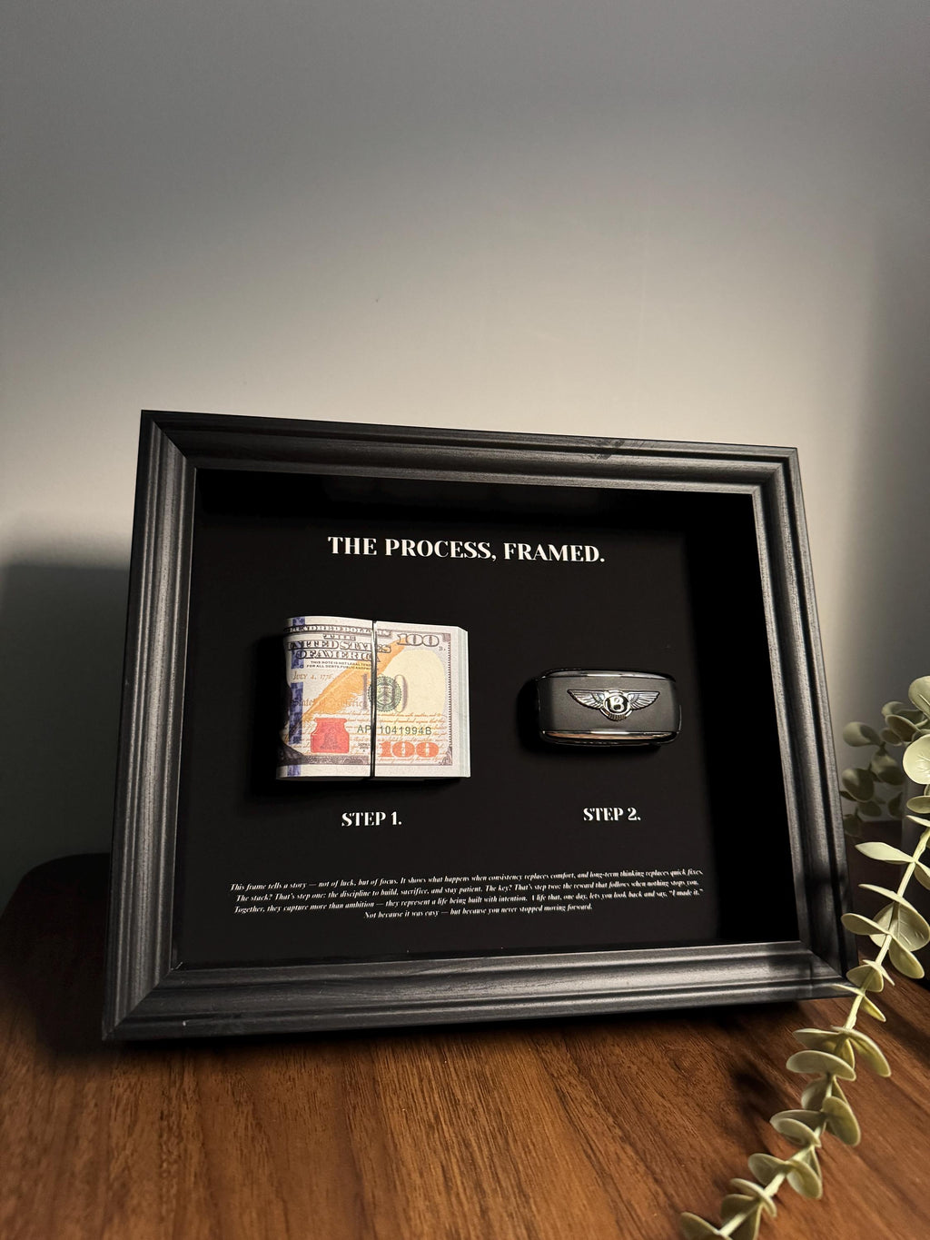 The Process, Framed - Bentley & USD Edition