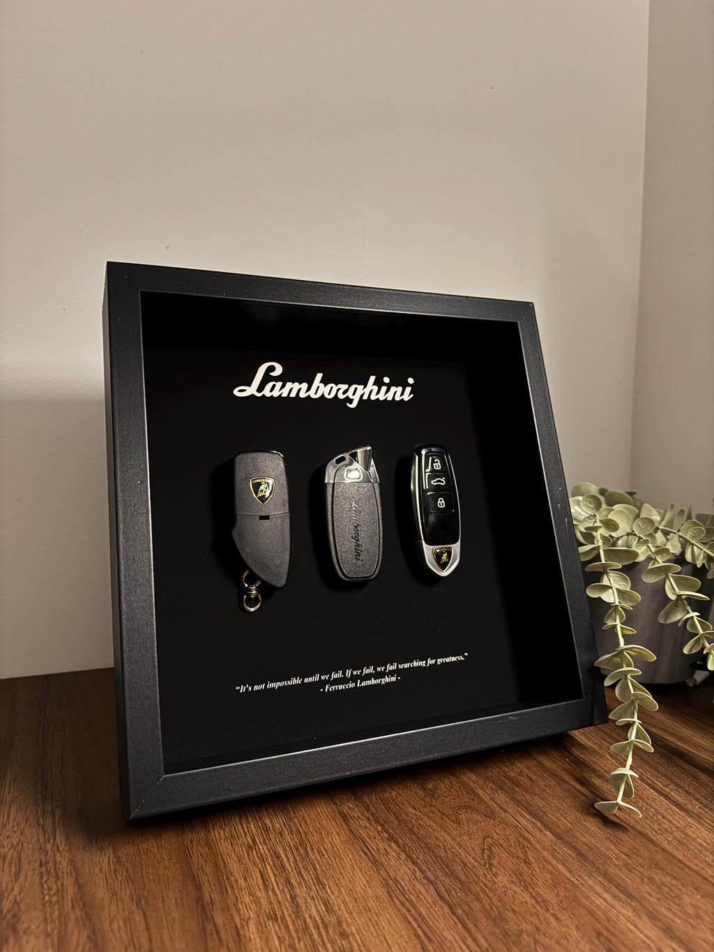 Lamborghini Keys Frame | Limited Edition