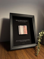 The Illusion of Wealth Frame by FramedCash - GBP Stack Frame