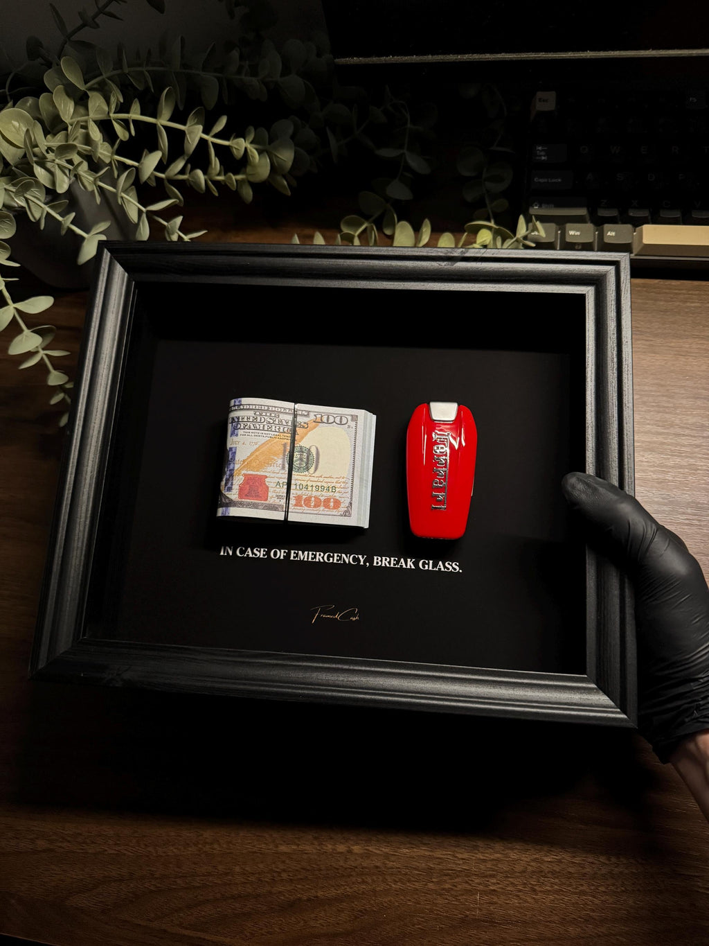 In Case of Emergency Frame -  Ferrari & USD Edition