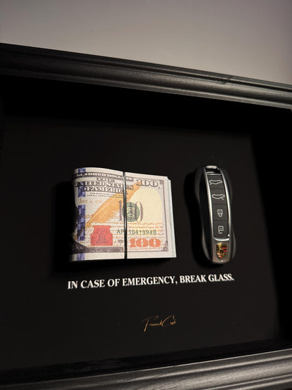 In Case of Emergency Frame -  Porsche & USD Edition