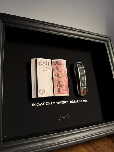 In Case of Emergency Frame -  Porsche & GBP Edition