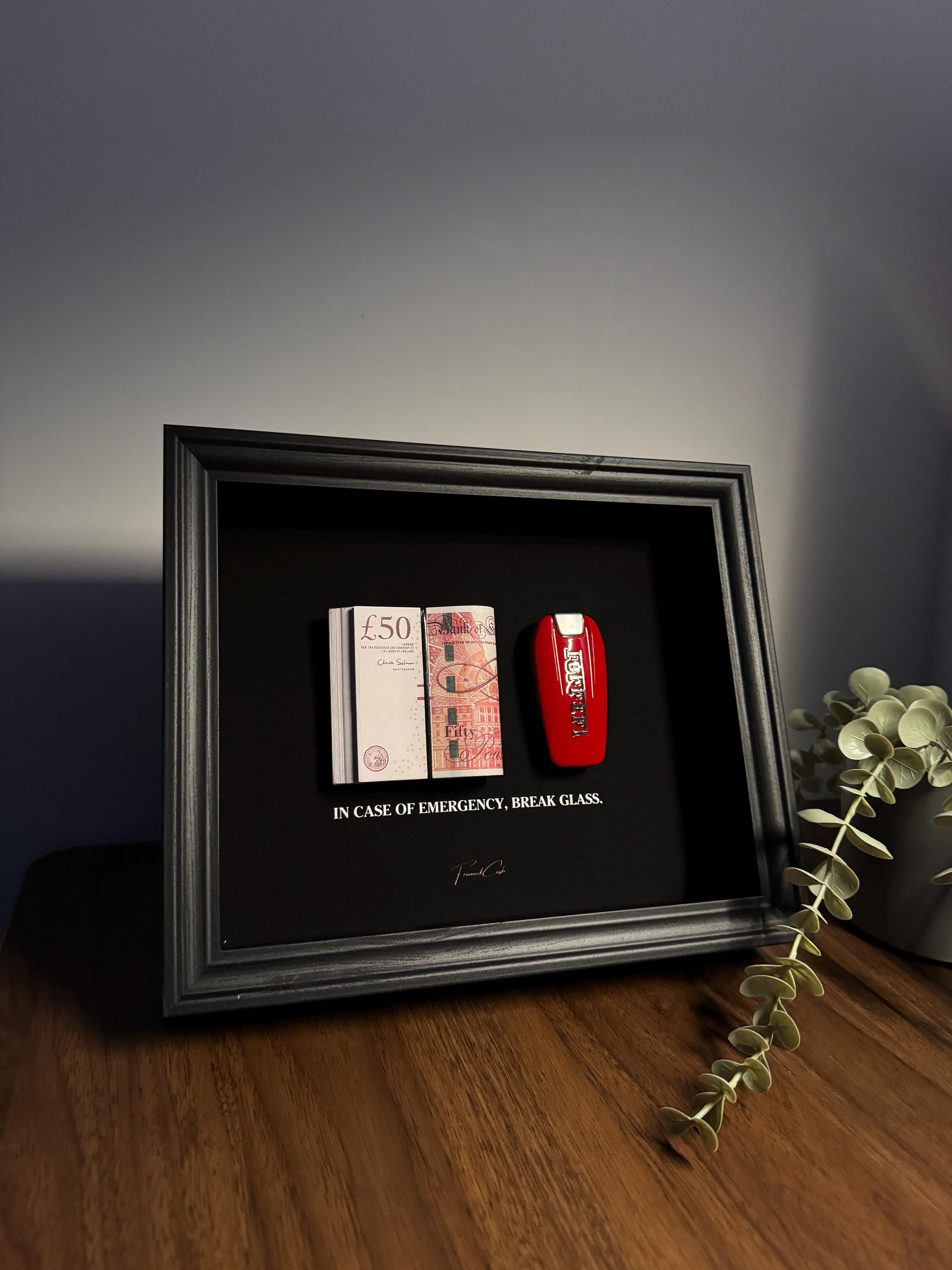 In Case of Emergency Frame - Ferrari & GBP Edition