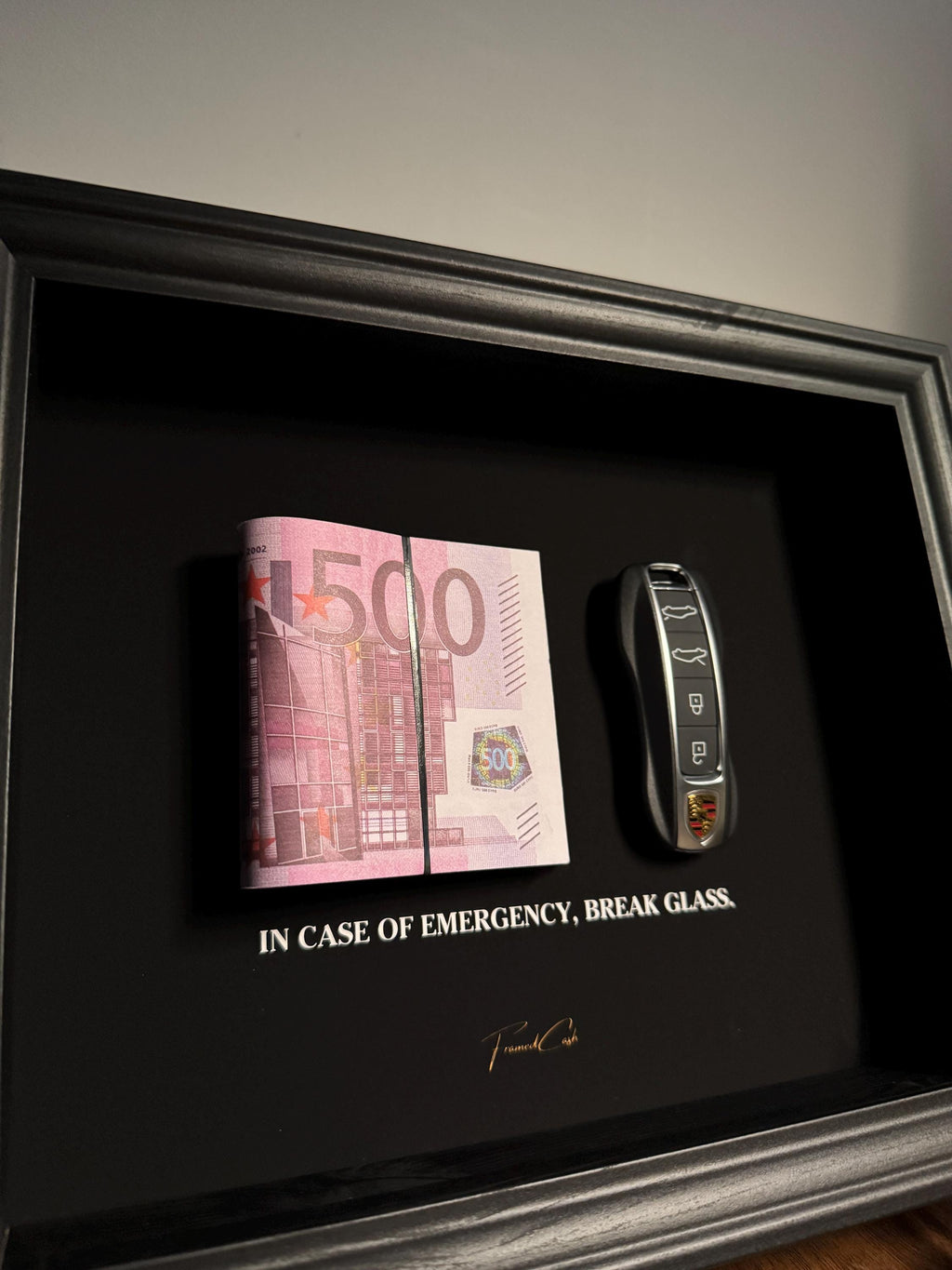 In Case of Emergency Frame - Porsche & Euro Edition
