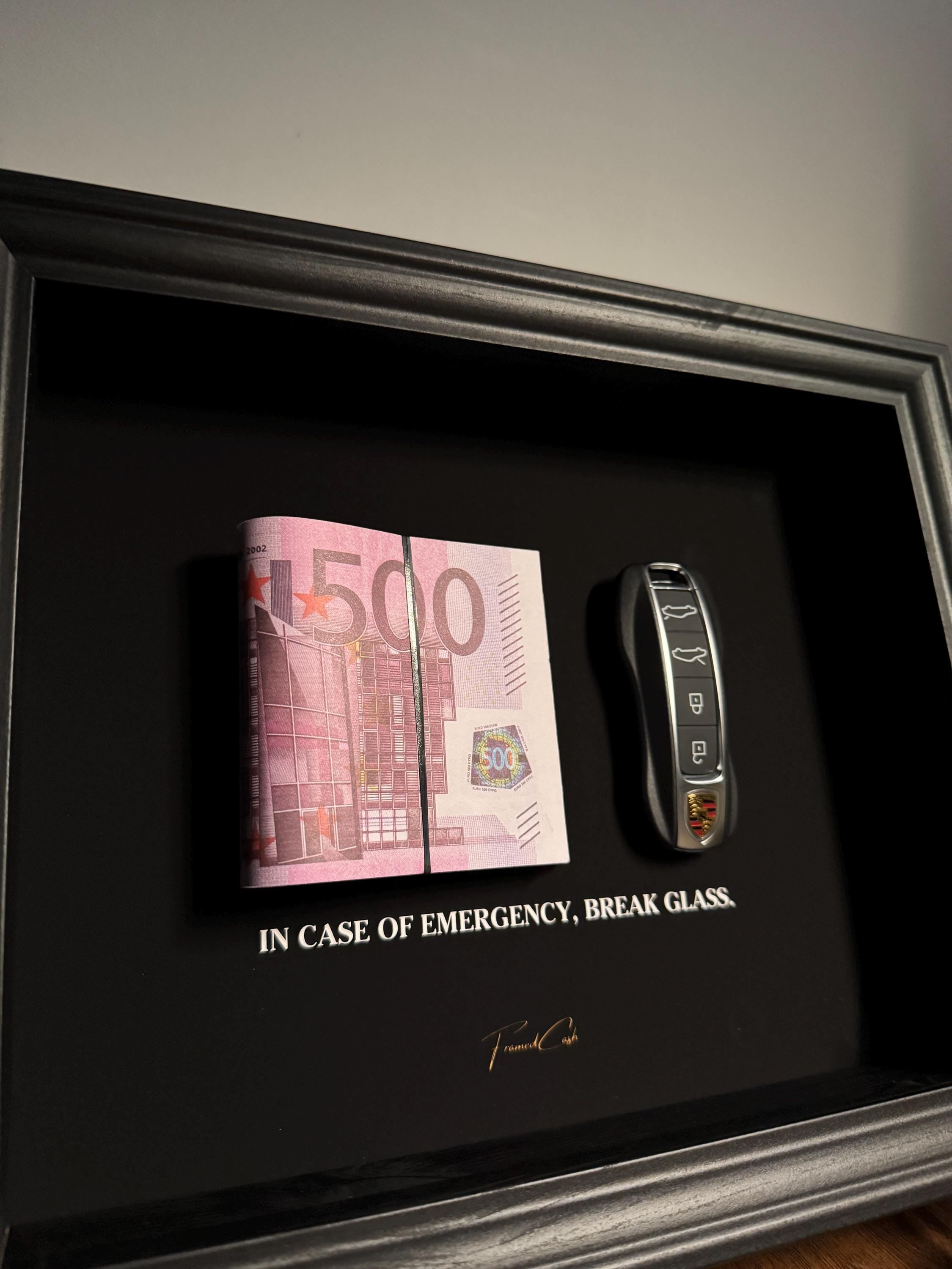 In Case of Emergency Frame - Porsche & Euro Edition