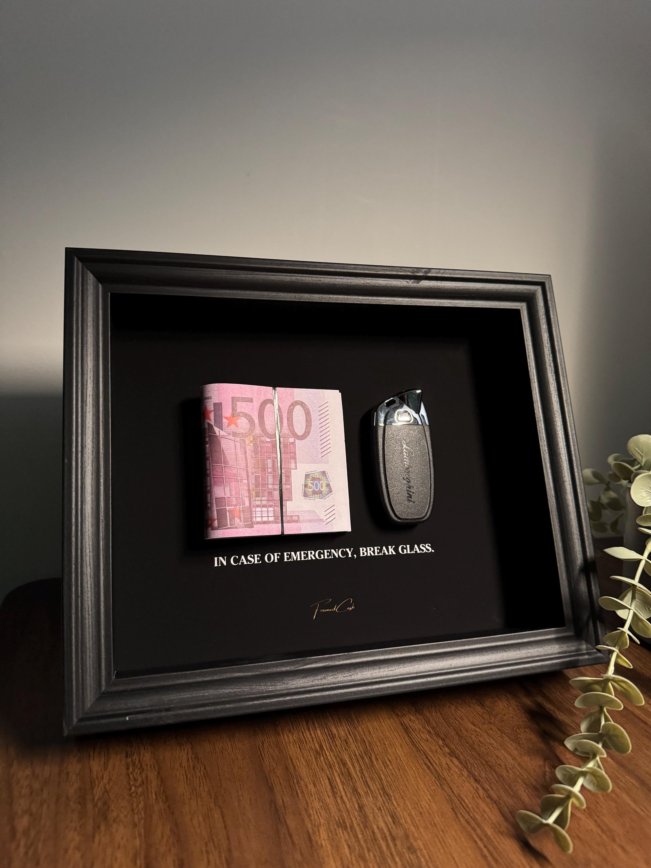 In Case of Emergency Frame -  Lamborghini & Euro Edition