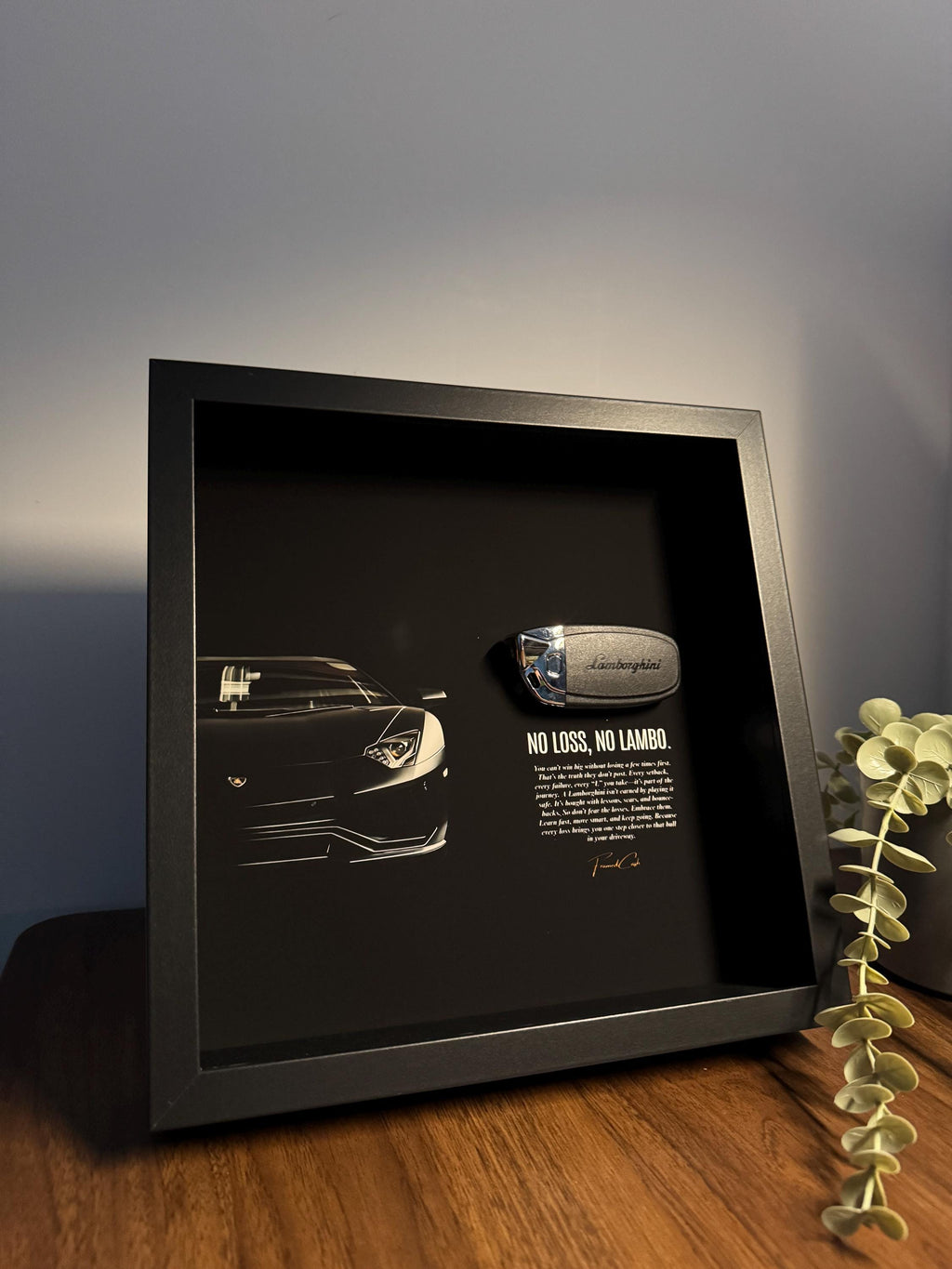 No Loss, No Lambo - Luxury Lamborghini Key Frame