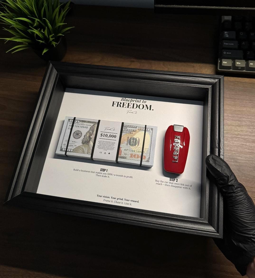 Blueprint to Freedom - Ferrari Key & USD Edition