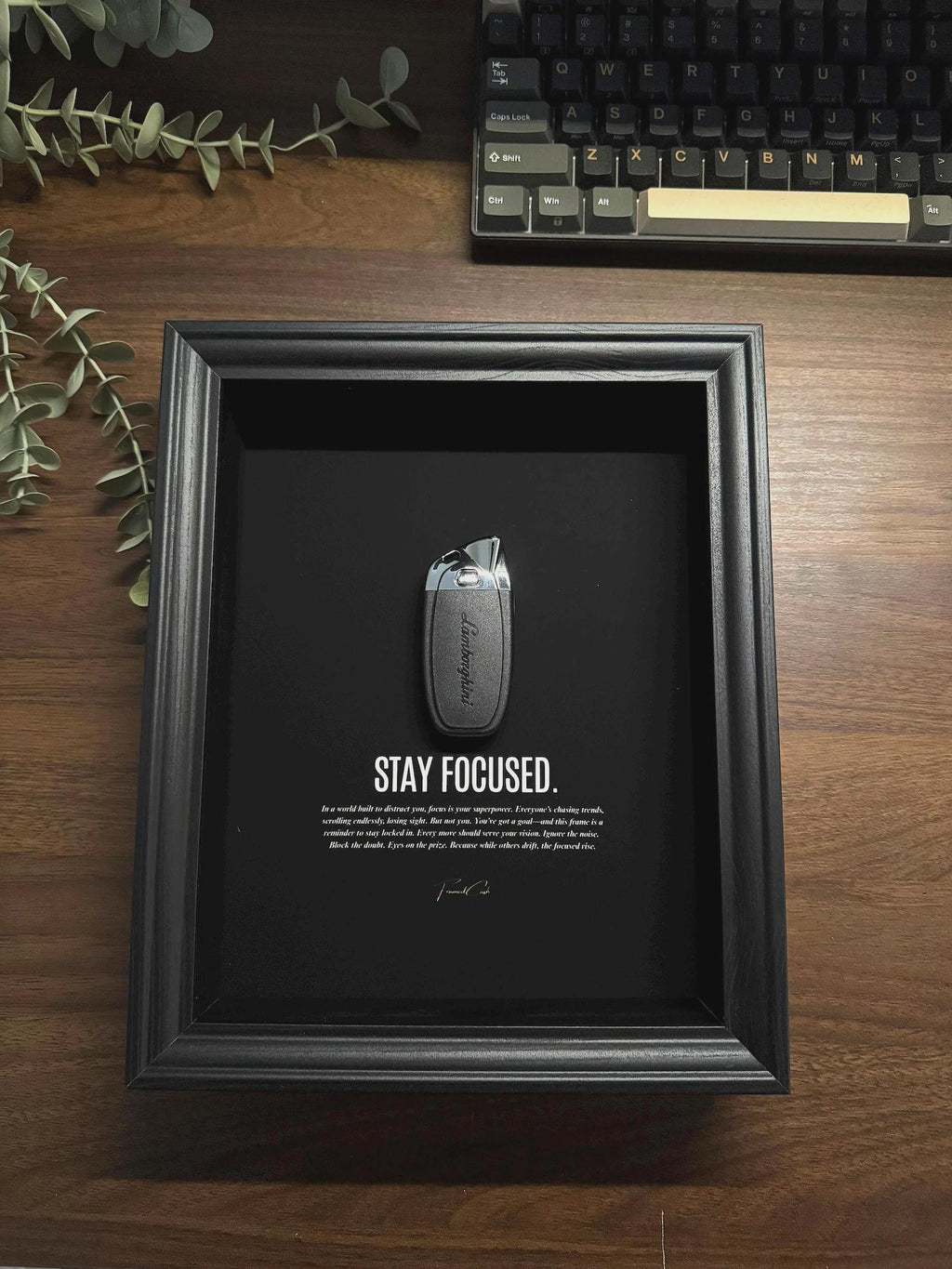 Stay Focused Lamborghini Key Frame