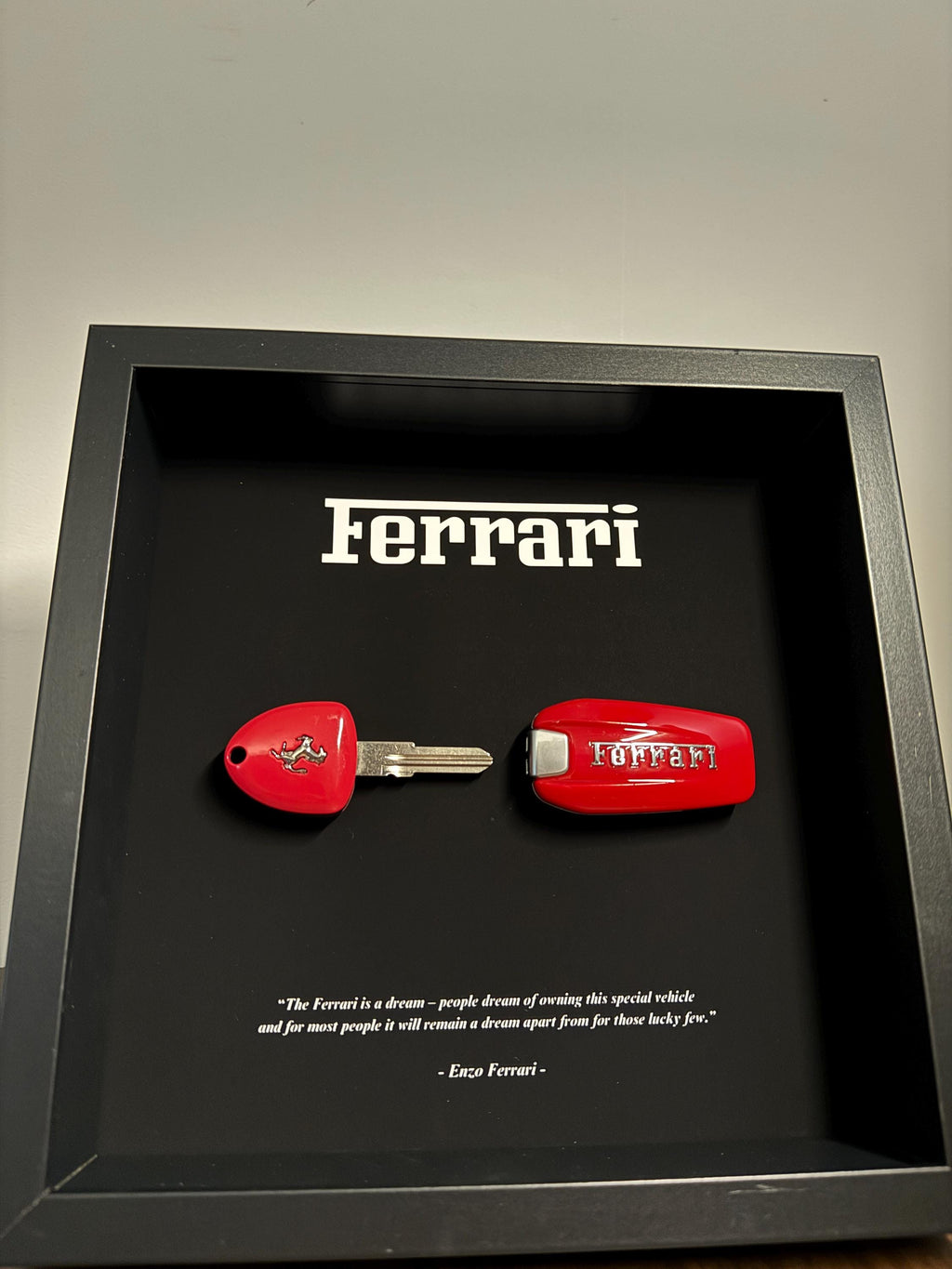 The Ferrari keys Legacy Frame