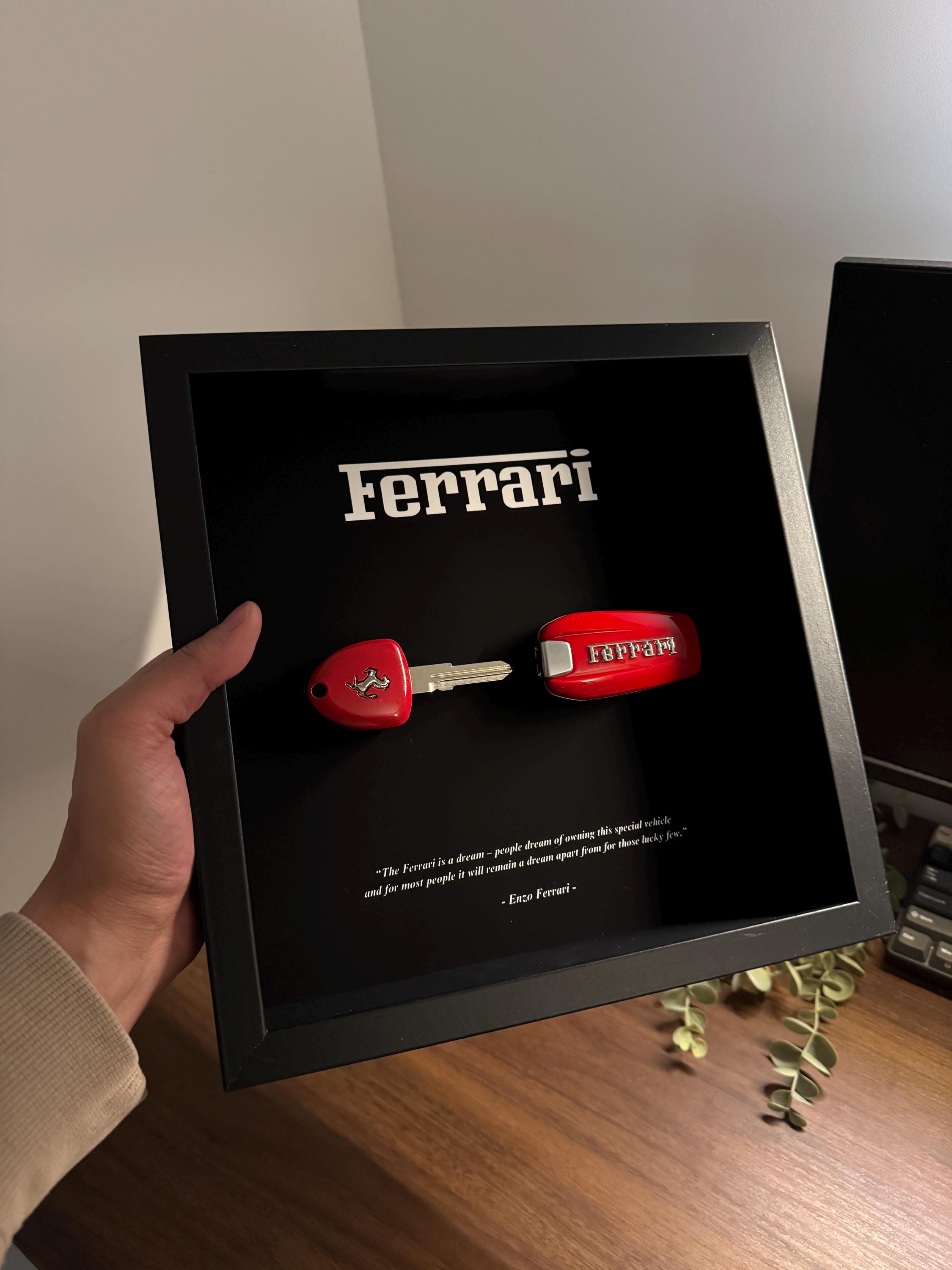The Ferrari keys Legacy Frame