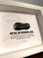 Not His, Not Borrowed, Hers - Porsche Key Frame for her