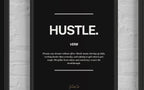Motivational Poster Frame Bundle – Visualize, Hustle, Prosper (3 x A4 Size)