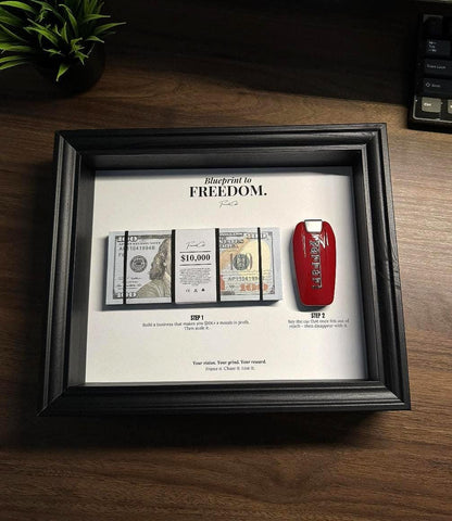 Blueprint to Freedom - Ferrari Key & USD Edition