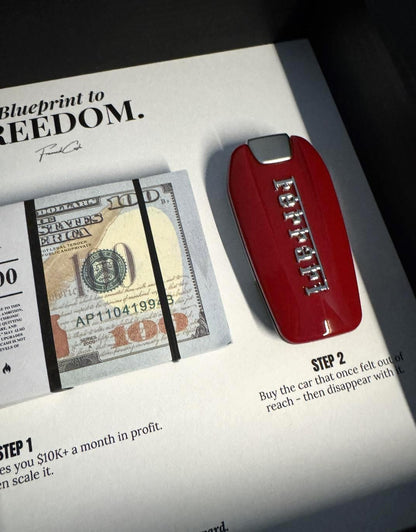 Blueprint to Freedom - Ferrari Key & USD Edition