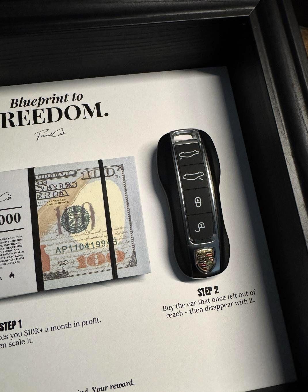 Blueprint to Freedom - Porsche Key & USD Edition