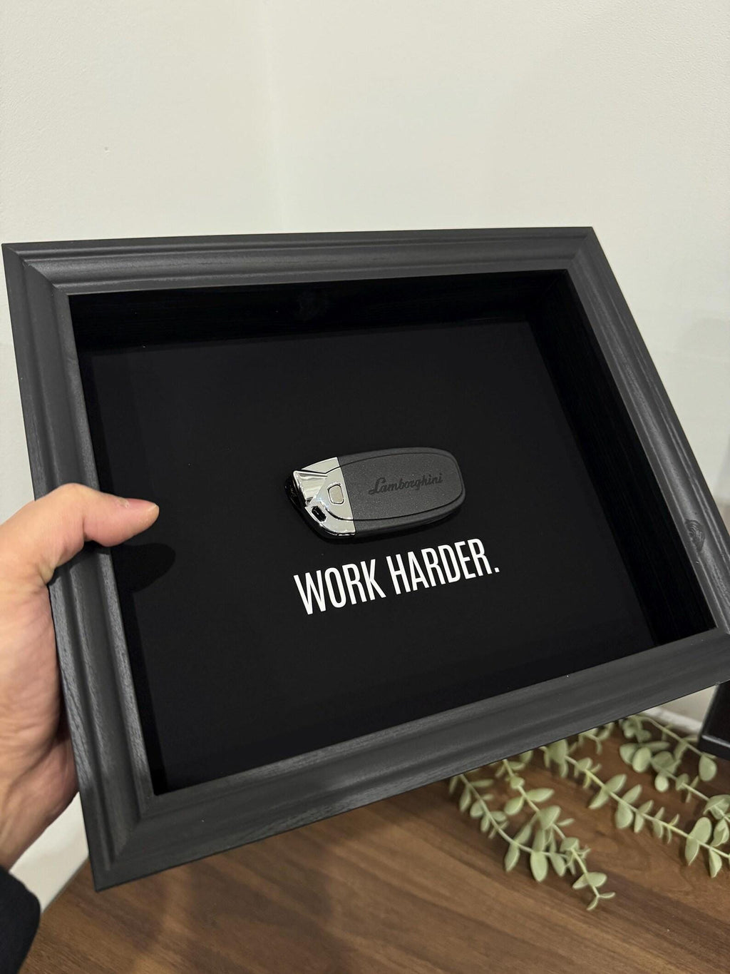 Lamborghini Key Framed – WORK HARDER