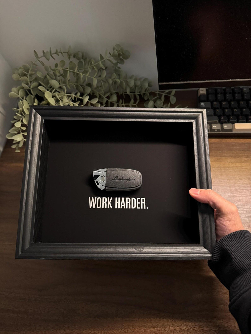 Lamborghini Key Framed – WORK HARDER