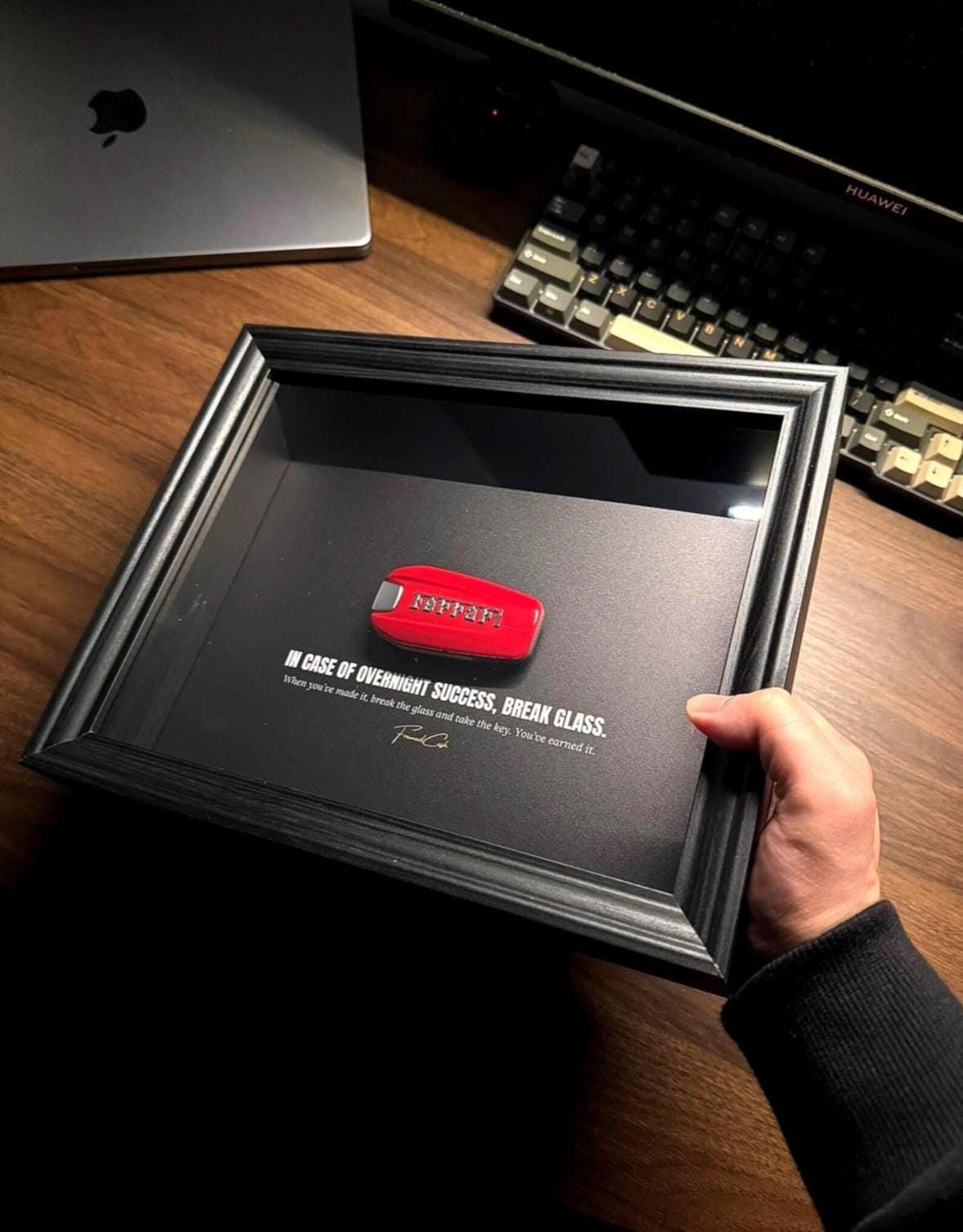 In Case of Overnight Success, Break Glass - Ferrari Edition