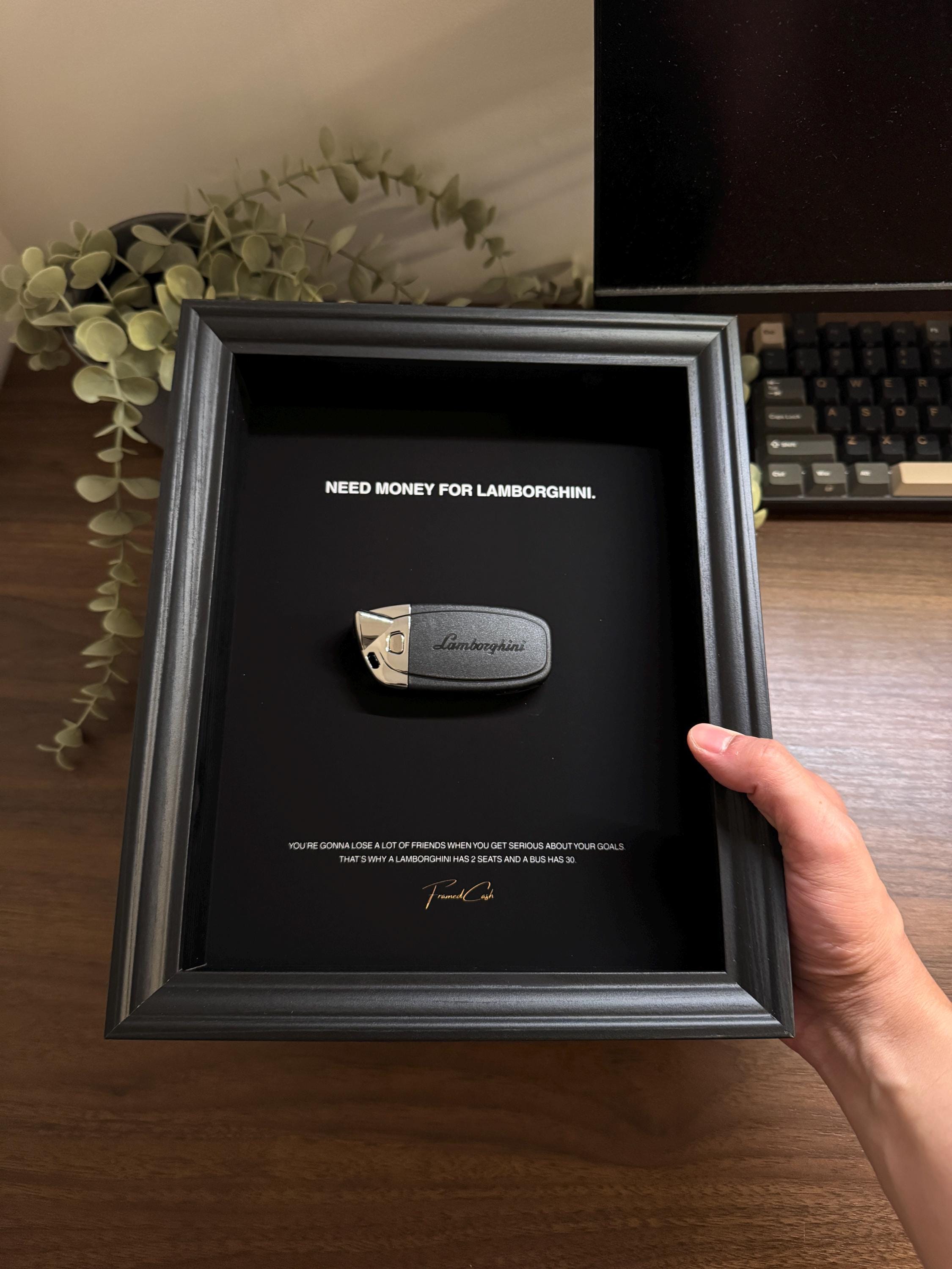 Need Money for Lamborghini | Motivational Lamborghini Key Frame