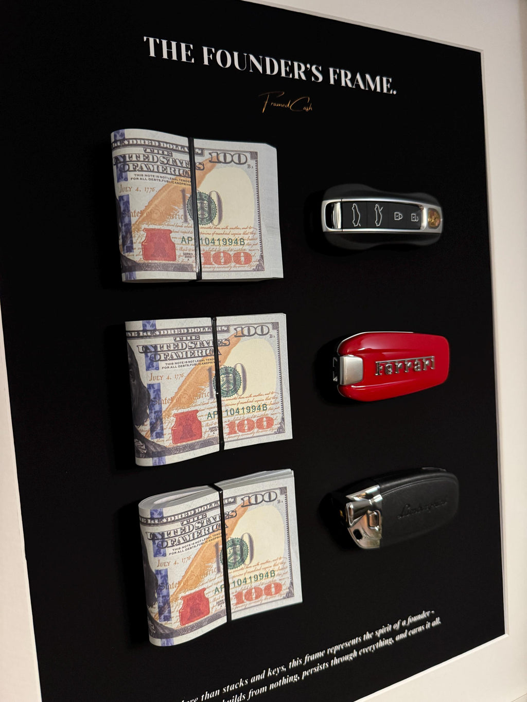 The Founder’s Frame - USDStacks & Supercar Keys