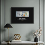 Stay Focused - Blurred Dollar Wall Art Poster Frame (A3)