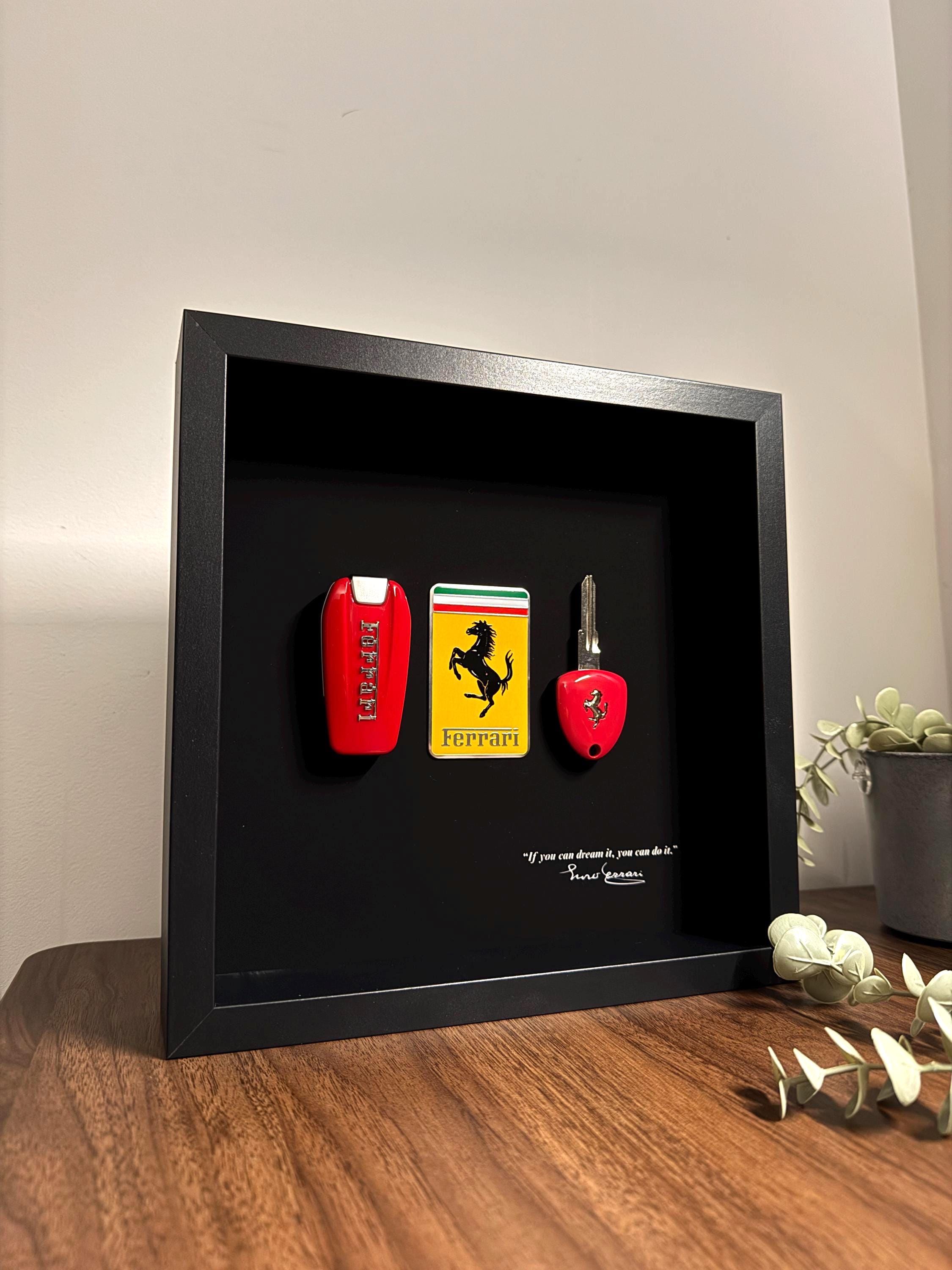 La Ferrari keys Frame - Enzo Signature Edition