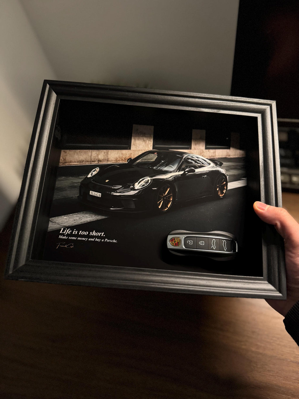 Life Is Too Short – Porsche Key Frame
