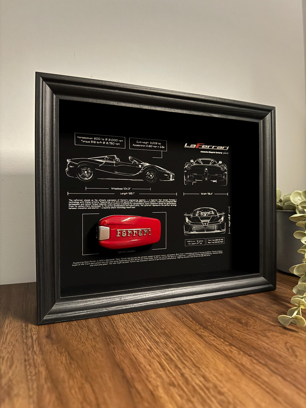 LaFerrari Blueprint & Key Frame