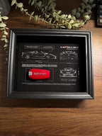 LaFerrari Blueprint & Key Frame