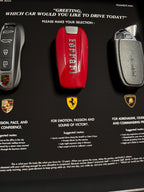 The Choice Screen Frame - Supercar Trinity Collection