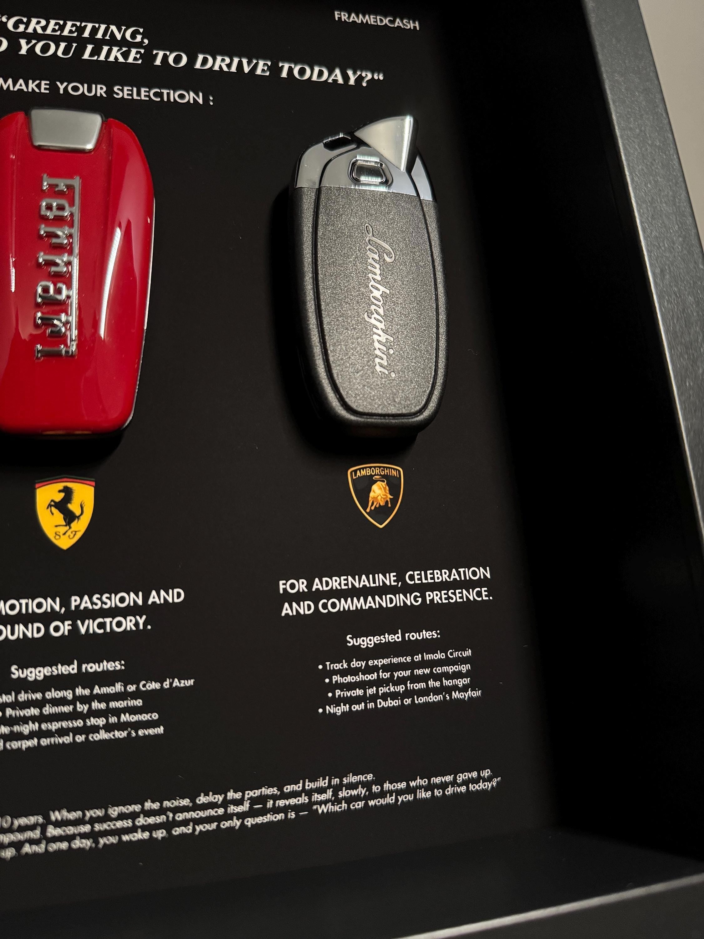 The Choice Screen Frame - Supercar Trinity Collection