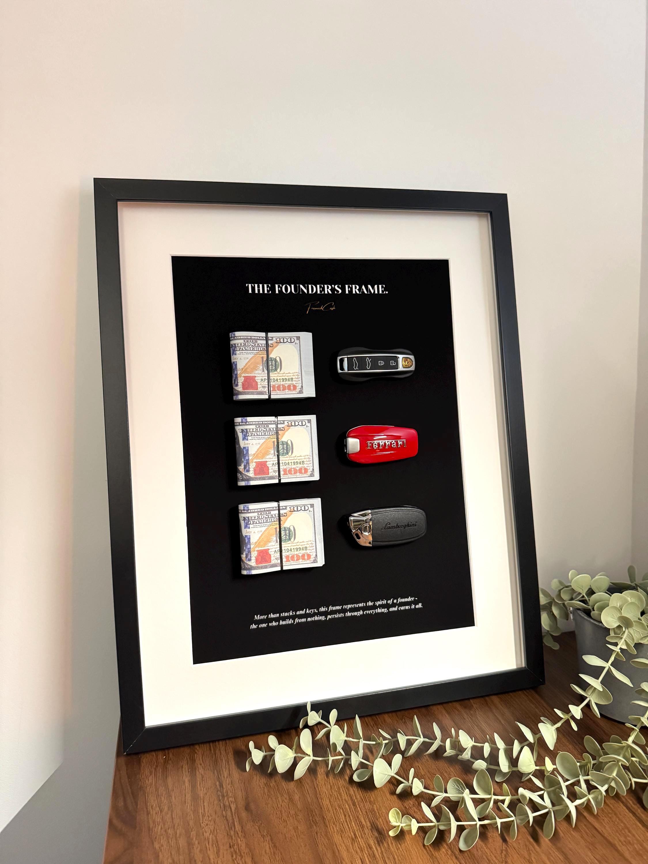 The Founder’s Frame - USDStacks & Supercar Keys